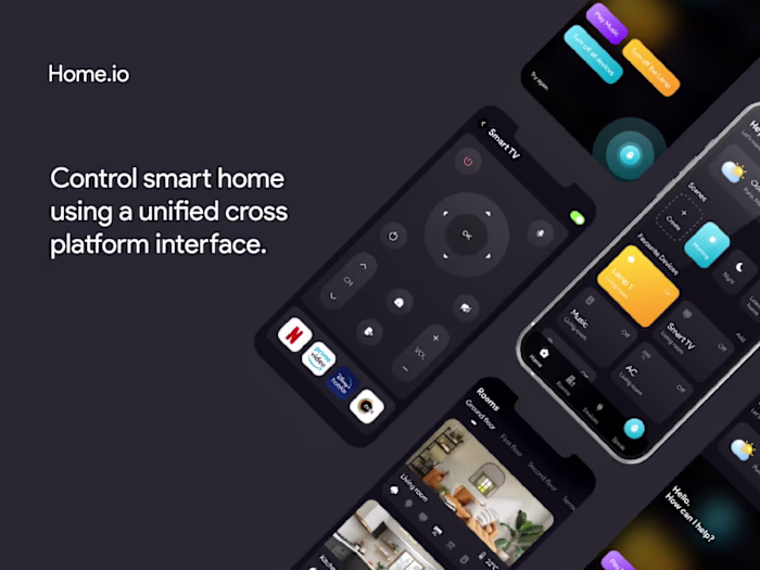 Creating Logo & Unified cross platform interface for smart home