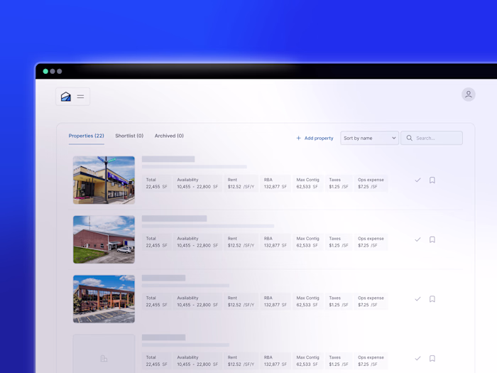 Commercial Real Estate Management Tool | B2B SaaS App