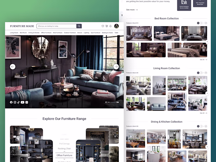 FURNiTURE MADE Online Furniture Store:~