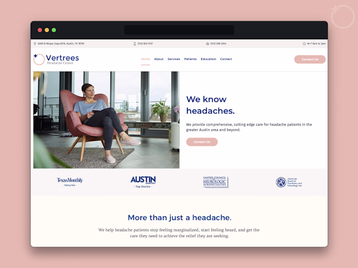 Website design