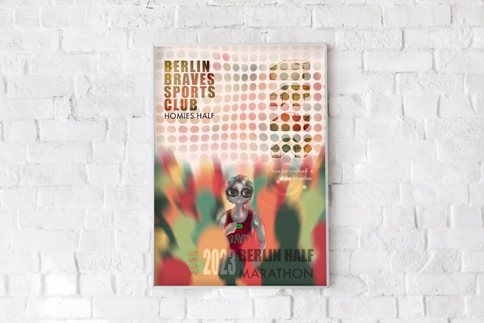 Poster Design Berlin Half Marathon 2023