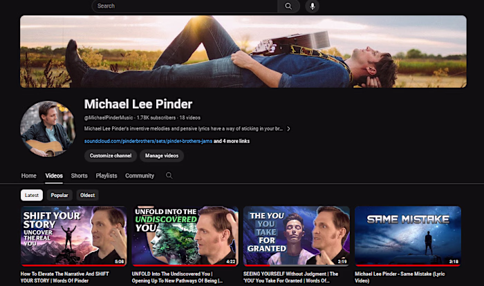 Michael Lee Pinder: Brand Identity Formation & Coaching