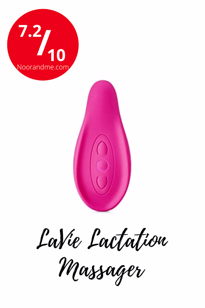 LaVie lactation massager- Product Review - Noor & Me
