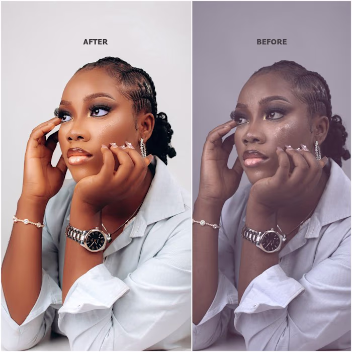 Professional Portrait Retouching