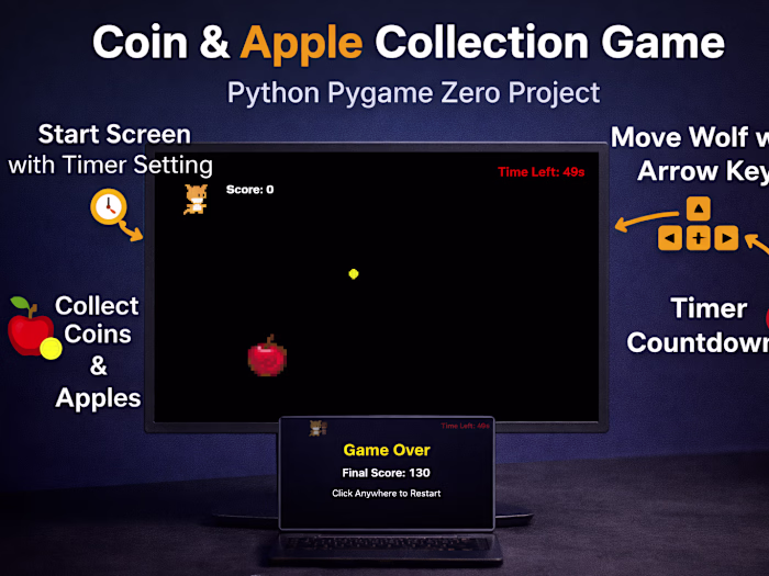 🐺 Wolf Adventure Game –