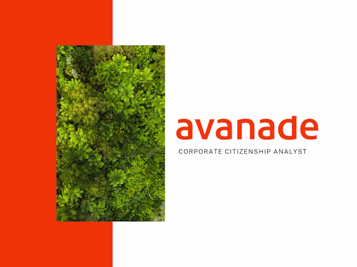 Internship: Corporate Citizenship Analyst