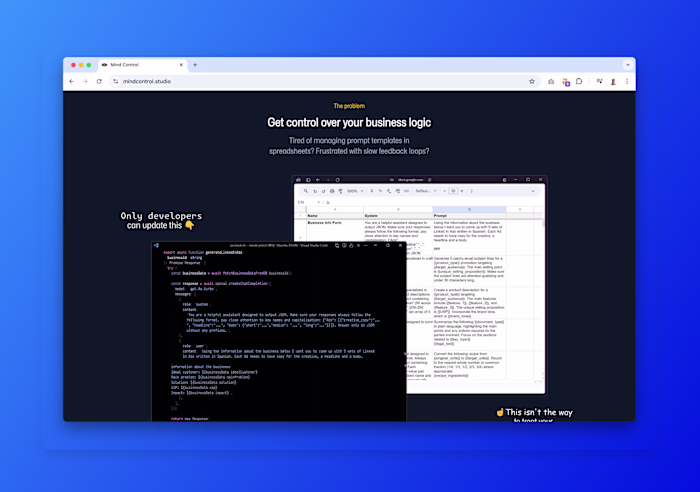Mind Control - AI Prompt Management Platform