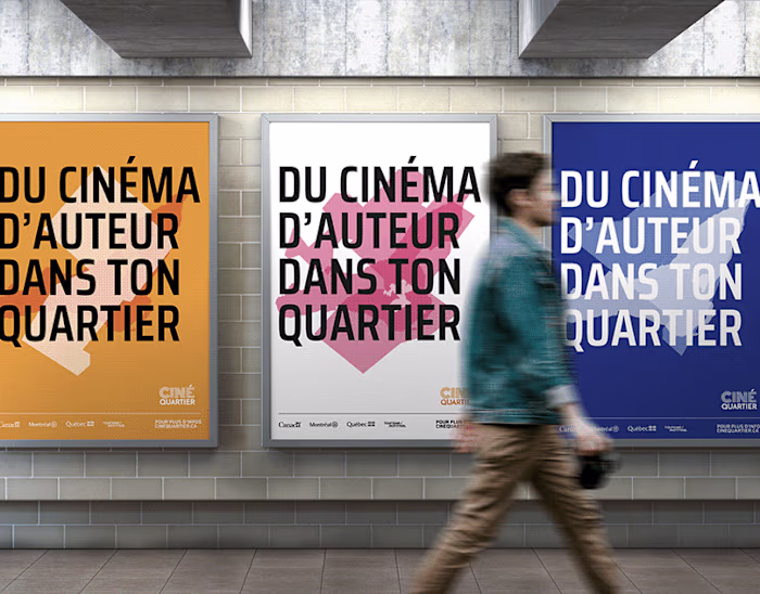Ciné Quartier Brand Identity Enhancement