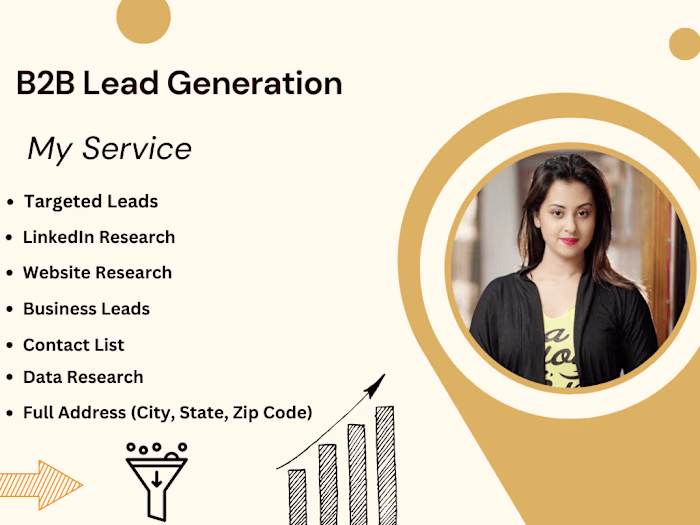 B2B lead generation strategy & data entry