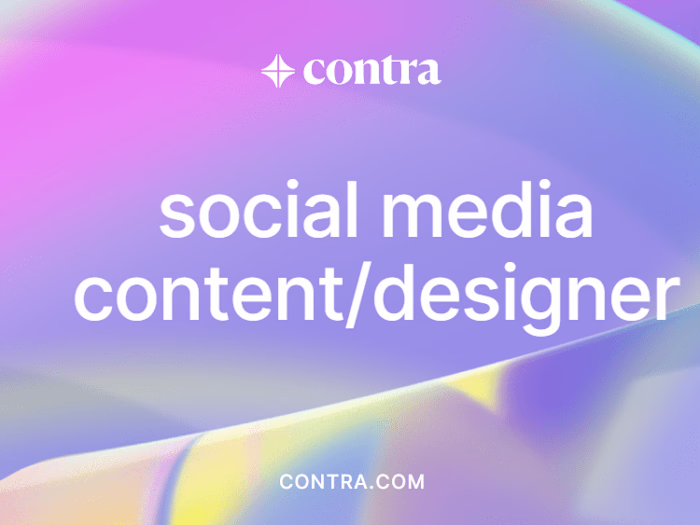 Social media content creation and designer of the post 