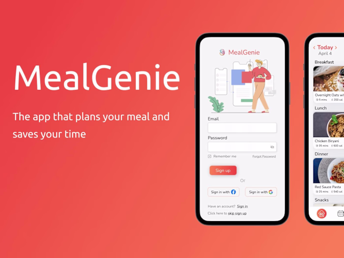 MealGenie - Simplifying Meal Planning for Busy Lives