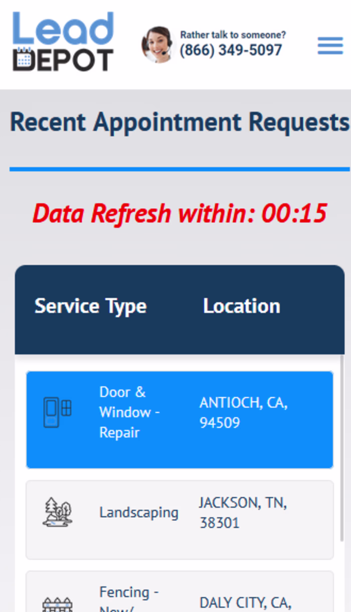 I completed a full responsive redesign for the Lead Depot in...