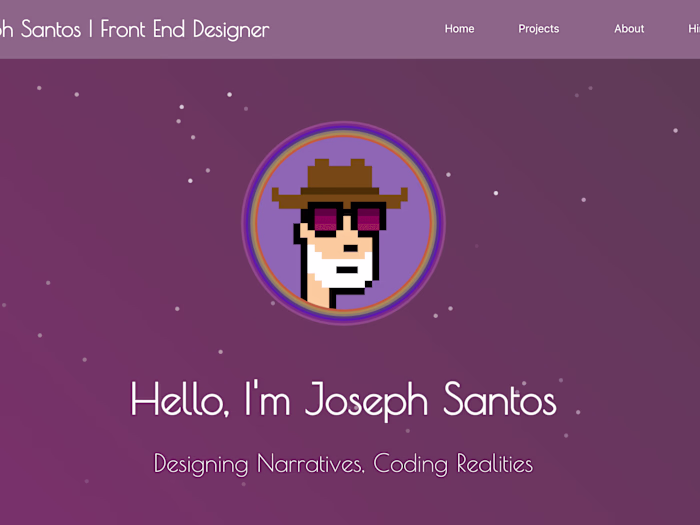 Joseph Santos | Front End Designer | Portfolio