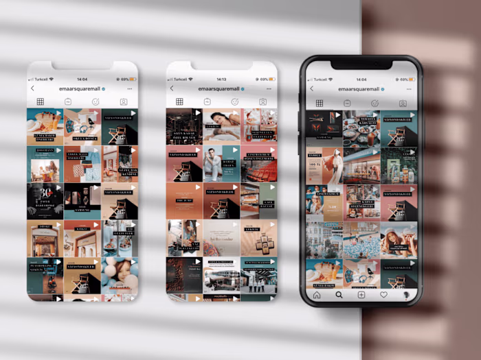 Emaar Square Mall Social Media Design