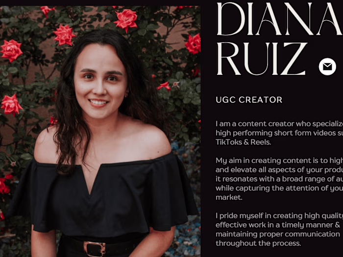 User Generated Content Portfolio