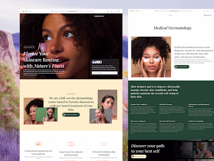 Naturaluxe –– Framer Development