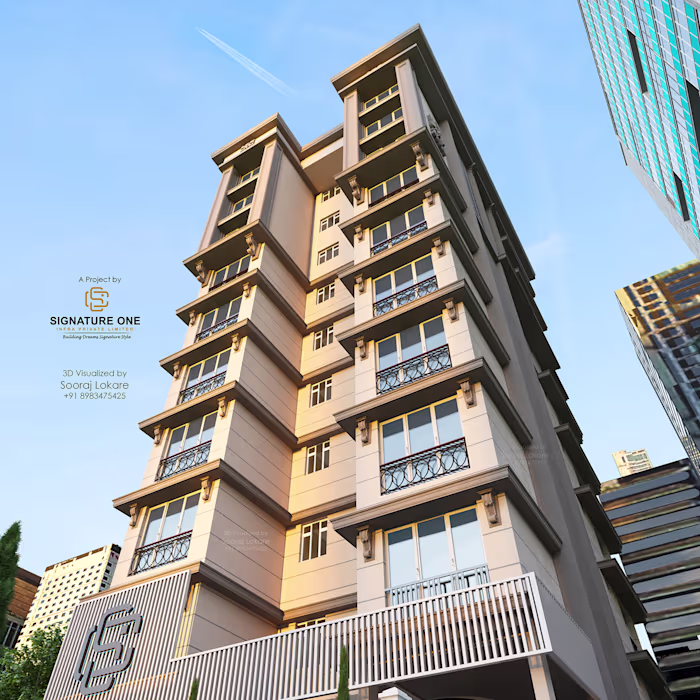 3D Design for Signature One Residential Project