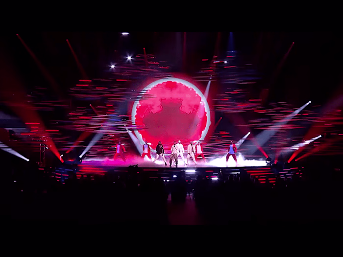 Music Visual artist for "JLS"