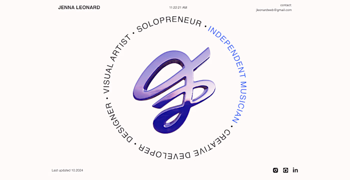 Portfolio Landing Page