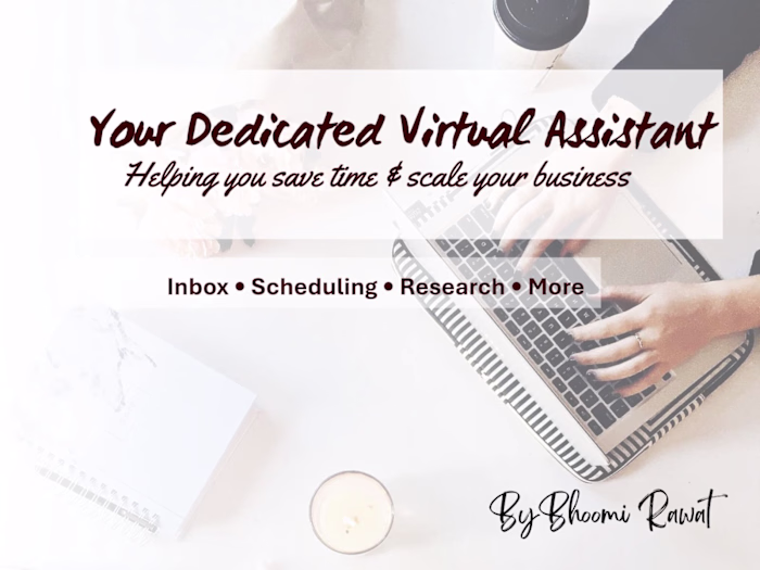 Showcasing Virtual Assistance Services 