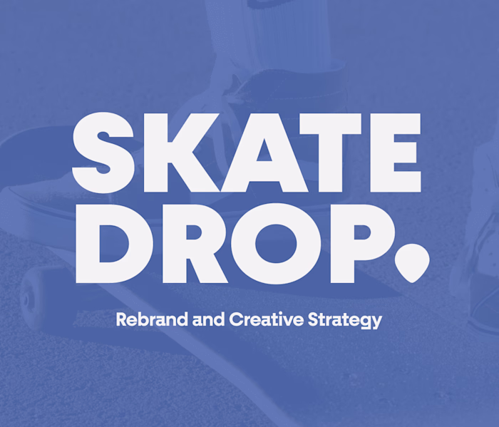 Skate Drop [ Logo, Creative Strategy, Social Media Marketing]