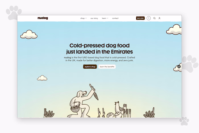 Nudog Framer Ecommerce Website Fixes