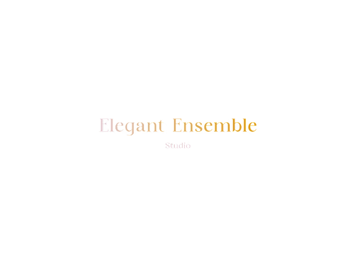 Logo for "Elegant Ensemble" men clothing shop