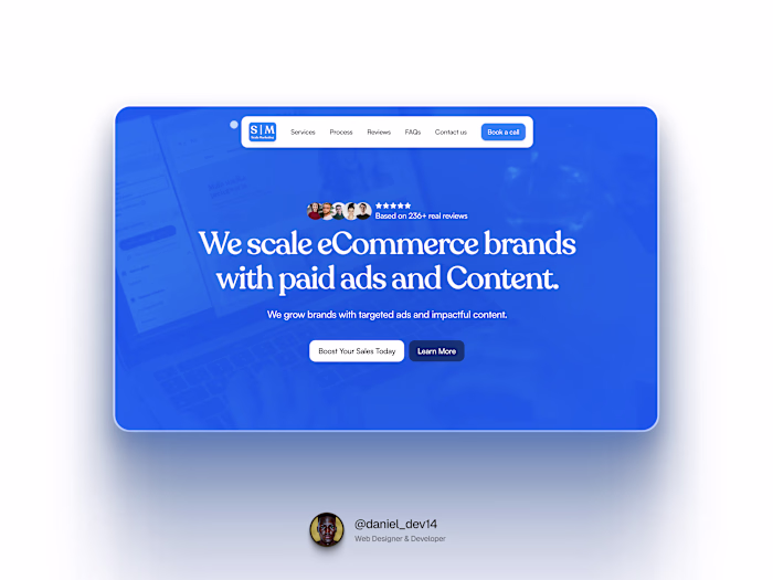 Scale Marketing Website Redesign & Framer Development