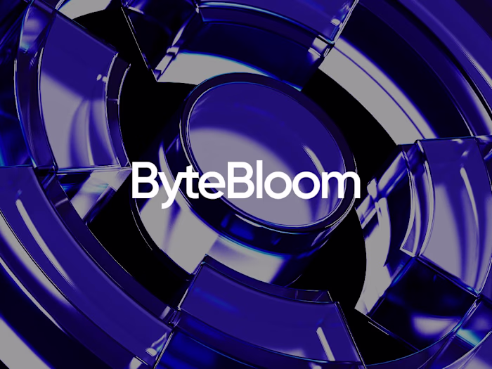 ByteBloom 3D Logo