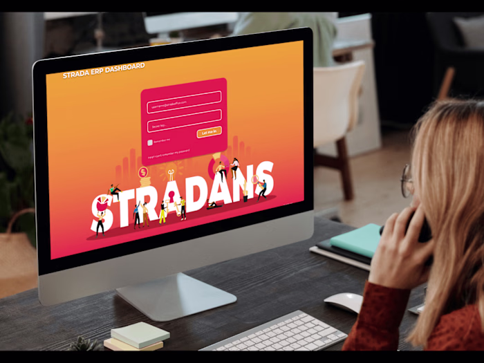 Strada ERP Dashboard