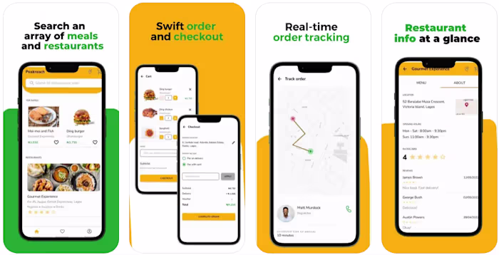 Peakreach Delivery - Food & Parcel Delivery Platform