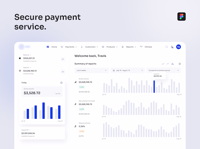Secure payment service