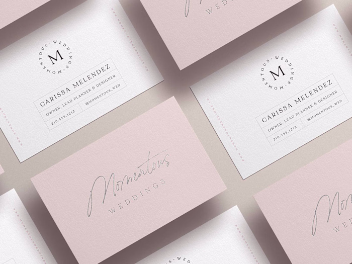 [Brand Development + Web Design] Momentous Weddings