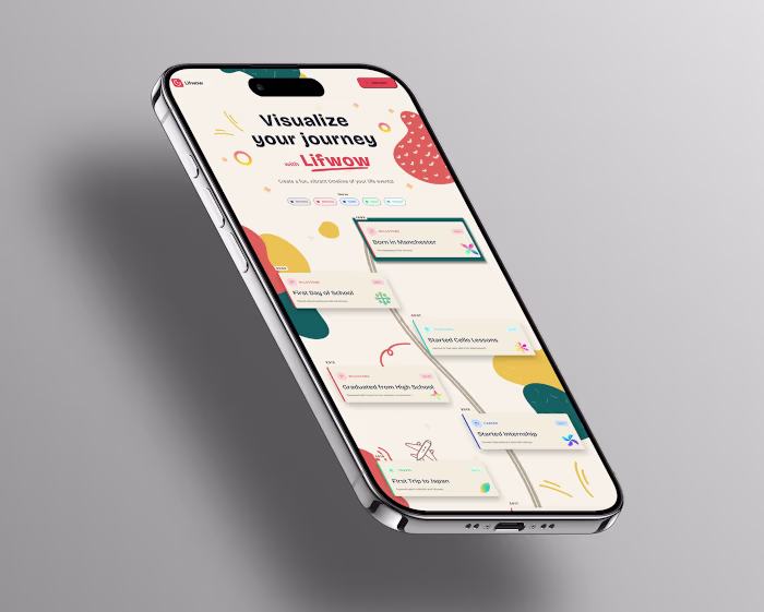 Life-event timeline Web App