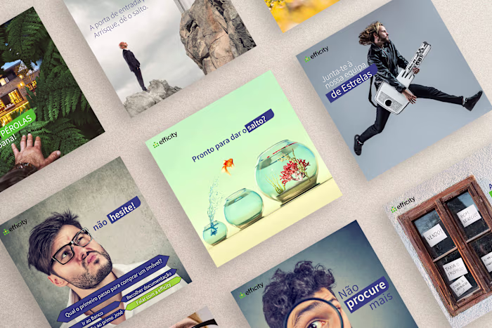 Social Media Content creation - Efficity