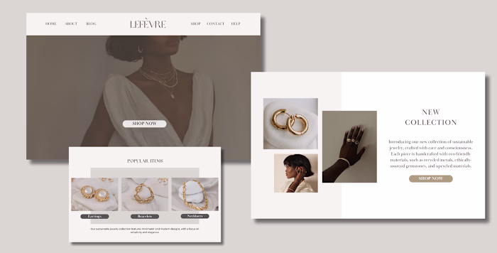 Lefevre Jewelry Branding