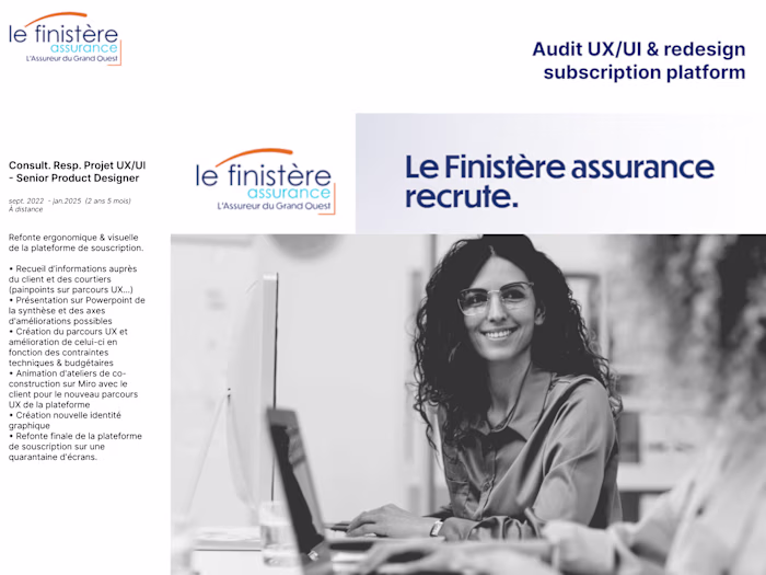 UX/UI Redesign of subscript° Platform