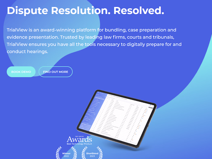 TrialView – The Complete Solution for Dispute Resolution