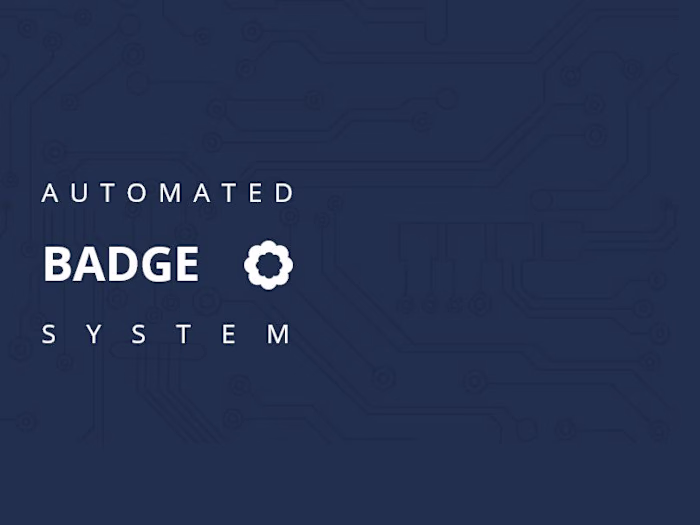 Automated badge system for B2B procurement
