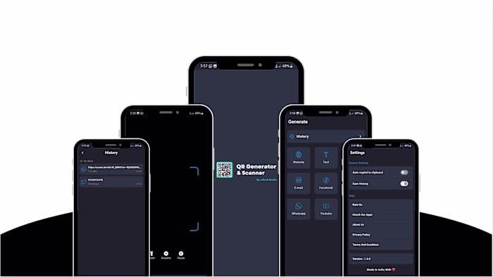 QR Code Scanner & Generator