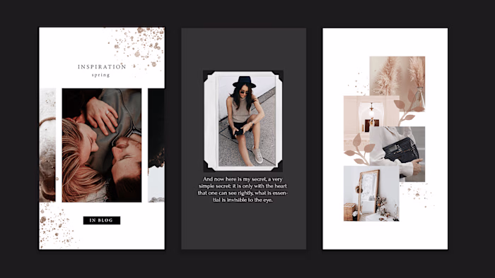 Collections Social media template for App Instories