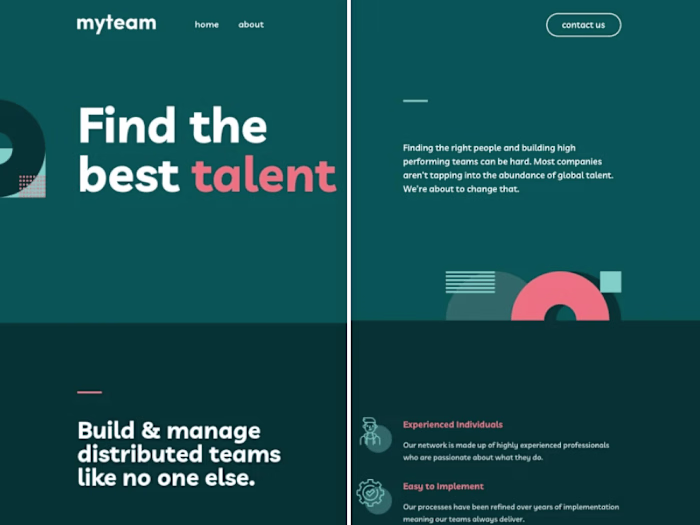 multi page challenge from frontend mentor
