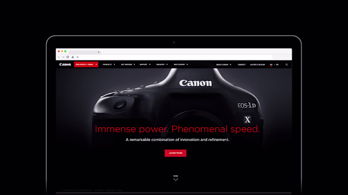 Canon Canada Website Revitalization