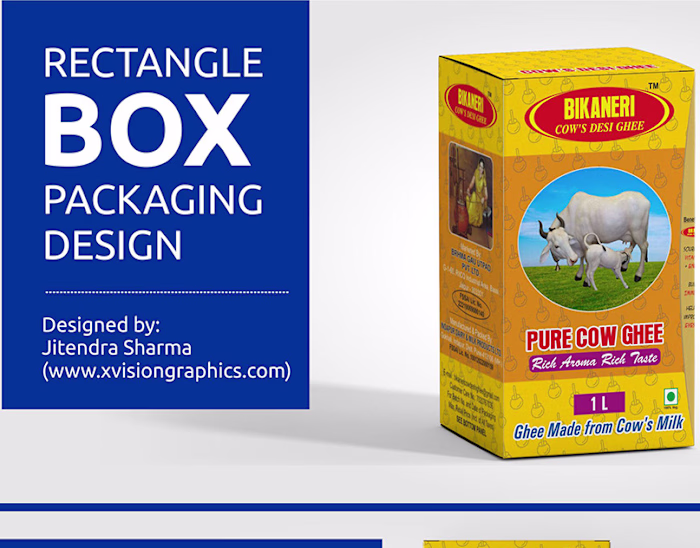 GHEE BOX PACKAGING DESIGN: Behance