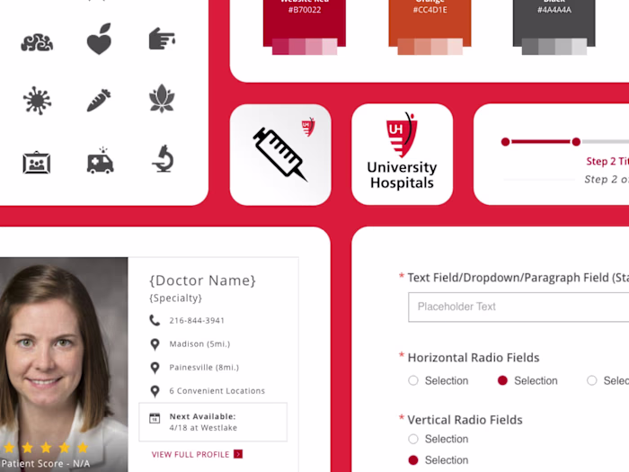 University Hospitals Component Library