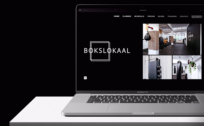 Bokslokaal Website Design