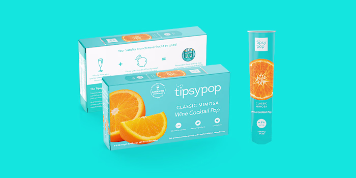 Wine Cocktail Pop Packaging