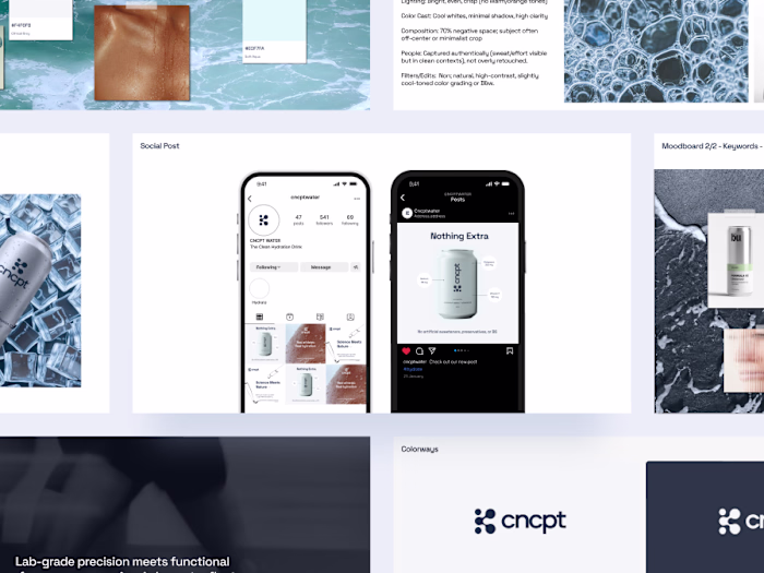 Conceptual Beverage Branding