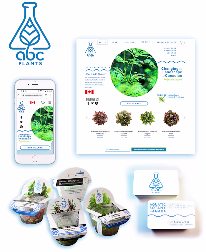 Branding for ABC Plants