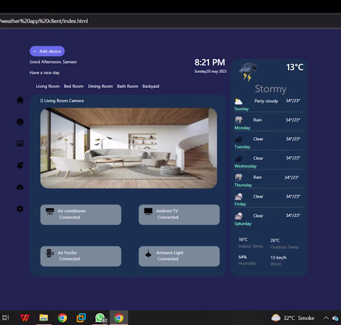 Weather Web Application